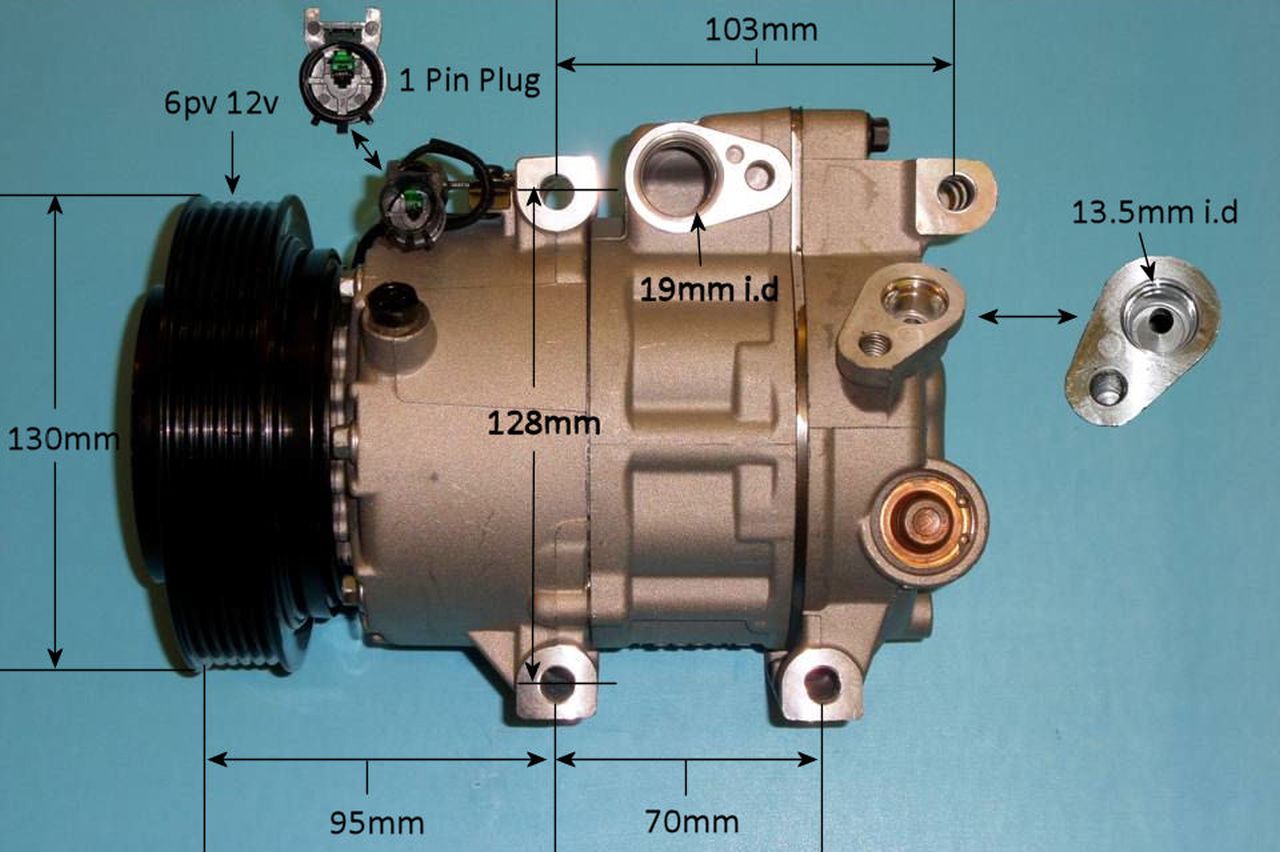 Aircon Compressor Aftermarket Quality – AutoAir 14-1458P