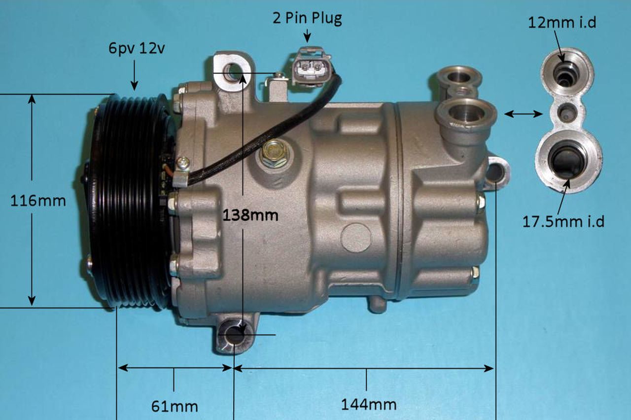 Aircon Compressor Aftermarket Quality – AutoAir 14-1466P