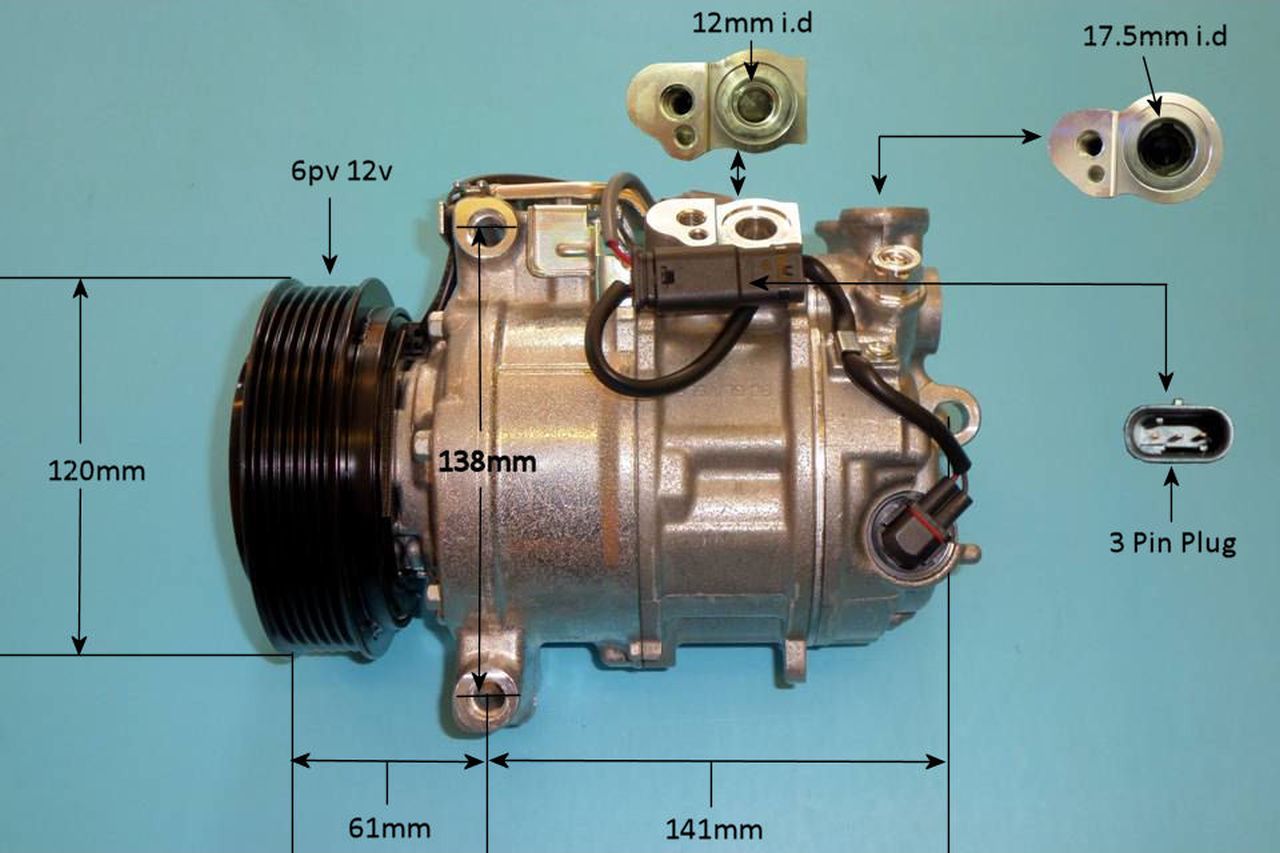 Aircon Compressor Aftermarket Quality – AutoAir 14-1815P