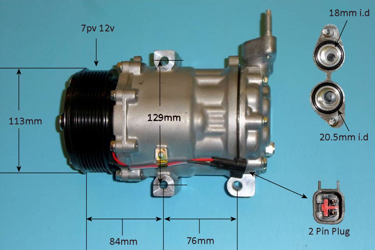 Aircon Compressor Aftermarket Quality – AutoAir 14-1834P