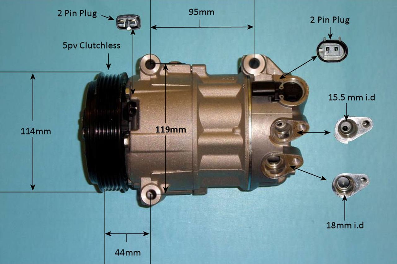 Aircon Compressor Aftermarket Quality – AutoAir 14-2069P