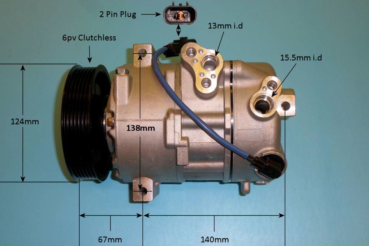 Aircon Compressor Aftermarket Quality – AutoAir 14-7009P