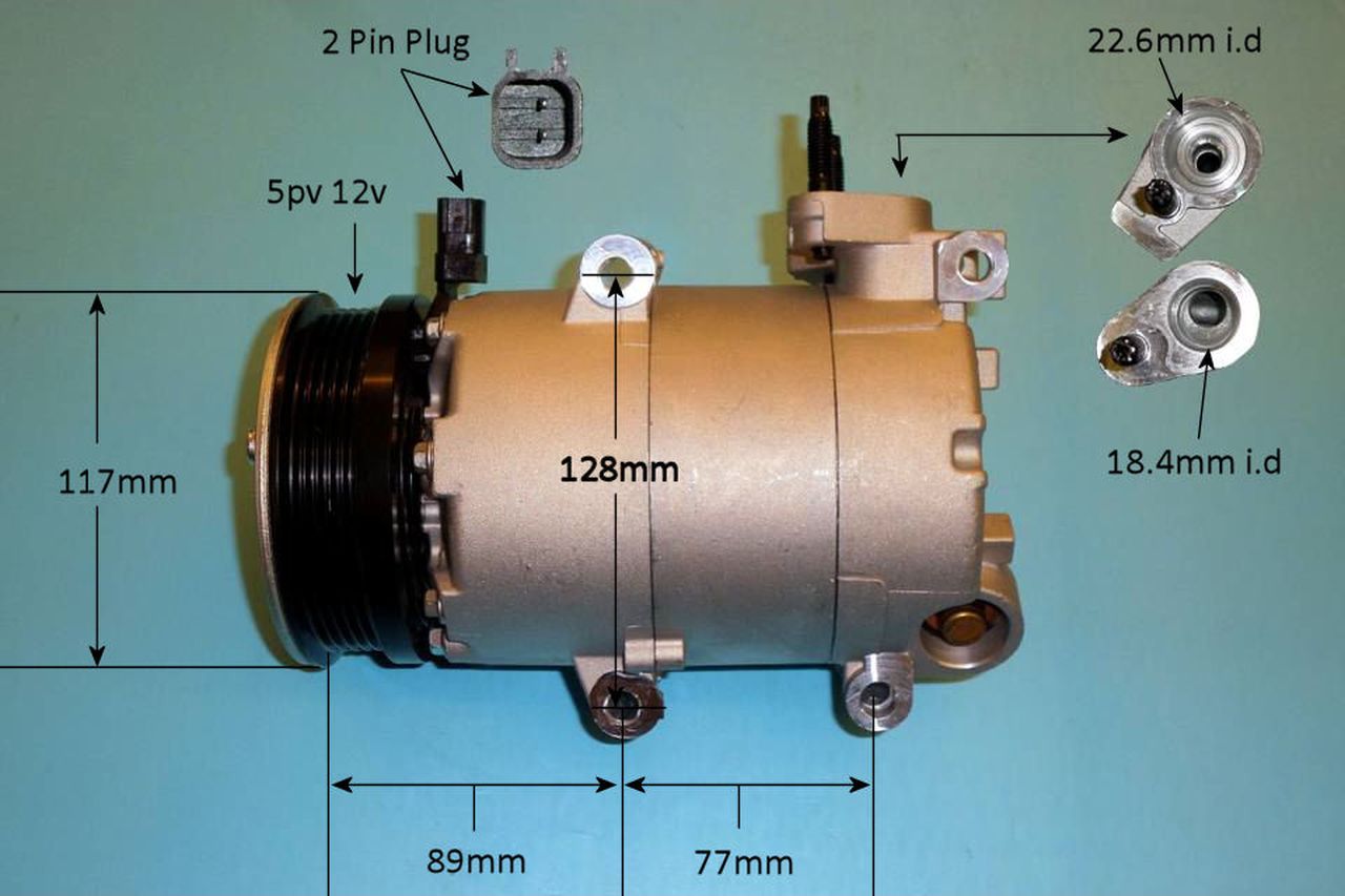 Aircon Compressor Aftermarket Quality – AutoAir 14-7955P