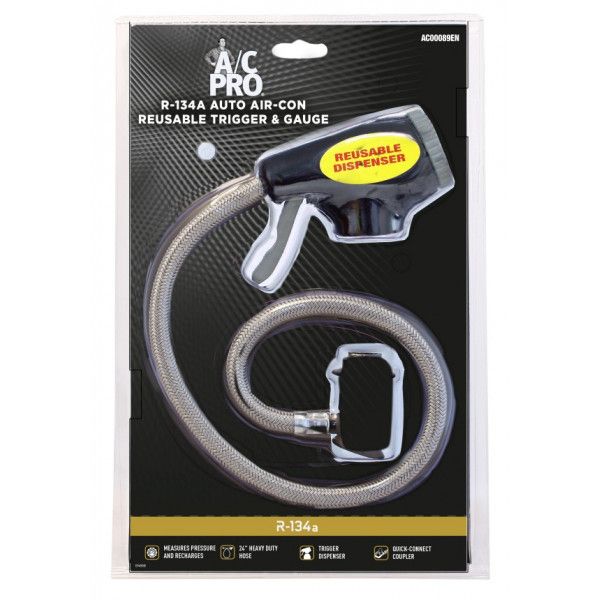 STP Recharge trigger and gauge – R134a refrigerant – AC00089EN
