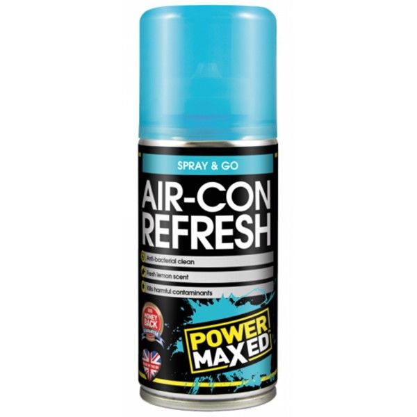 POWER MAXED Power Maxed Anti-Bacterial Air Con Refresh – 100ml – AIRCONBOMB