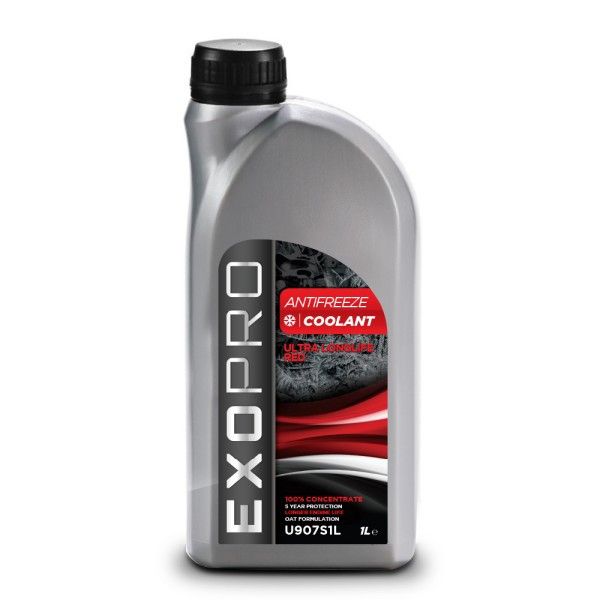 EXOPRO ExoPro Ultra Longlife Red Antifreeze – 1 Litre – U907S1L
