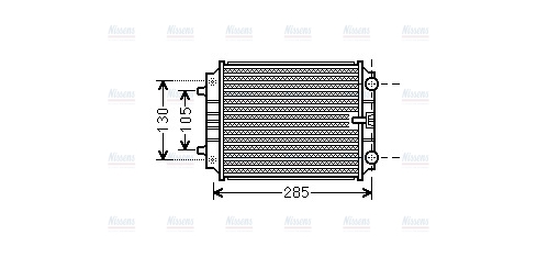 AVA Coolant Radiator AI2299