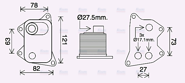 AVA Oil Cooler AI3420