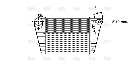 AVA Charge Air Intercooler AI4185