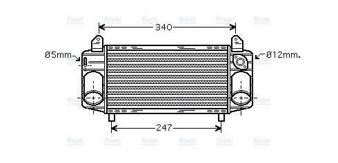 AVA Charge Air Intercooler AI4192