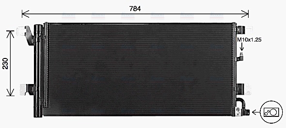 AVA Aircon Condenser AI5447D