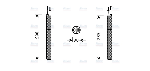 AVA Aircon Receiver Dryer Filter AID298