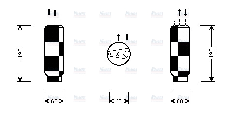 AVA Aircon Receiver Dryer Filter ALD003
