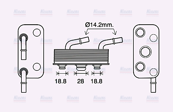 AVA Oil Cooler BW3559