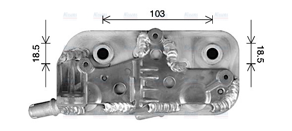 AVA Oil Cooler BW3602