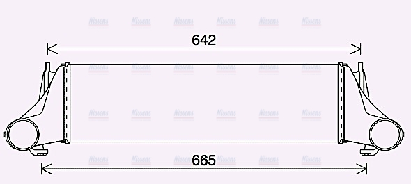 AVA Charge Air Intercooler BW4576