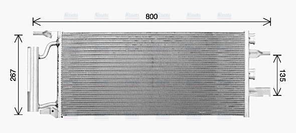 AVA Aircon Condenser BW5607D