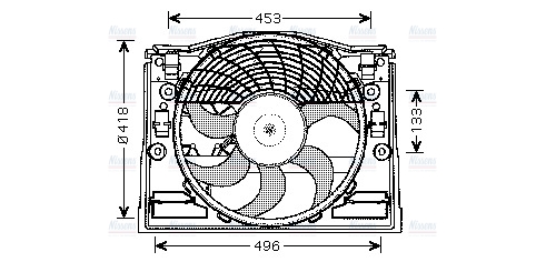 AVA Radiator Cooling Fan BW7513