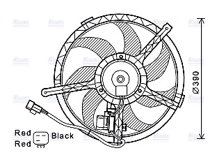 AVA Radiator Cooling Fan BW7534
