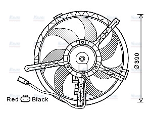 AVA Radiator Cooling Fan BW7535