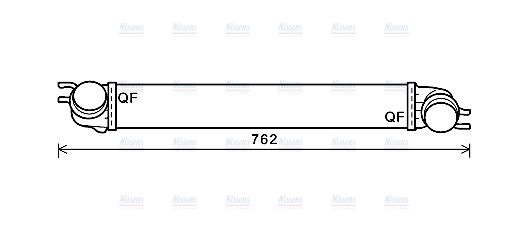 AVA Charge Air Intercooler BWA4425