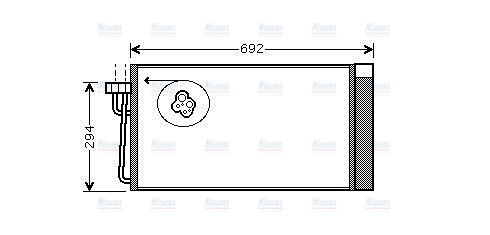 AVA Aircon Condenser BWA5273D