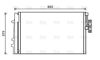AVA Aircon Condenser BWA5479D