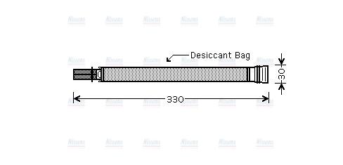 AVA Aircon Receiver Dryer Filter BWD312