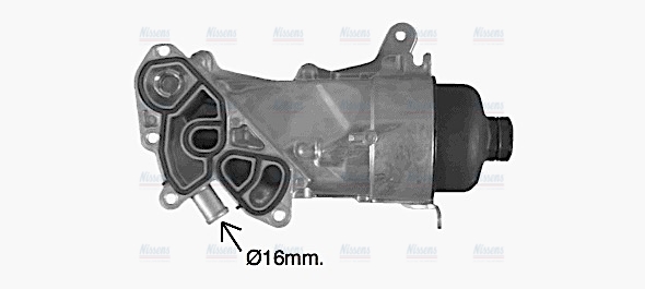 AVA Oil Cooler & Filter Housing CN3309H