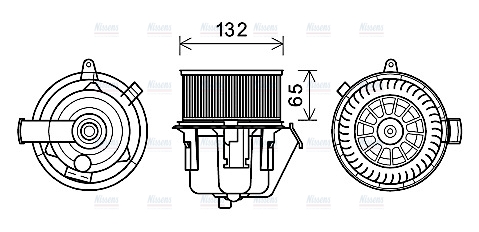 AVA Cabin Fan Blower Motor CN8302