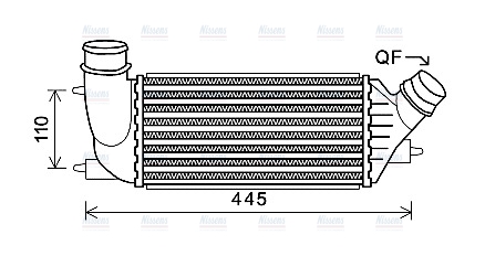AVA Charge Air Intercooler CNA4270