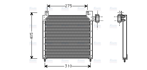 AVA Aircon Condenser CR5016