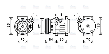 AVA Aircon Compressor CTK037
