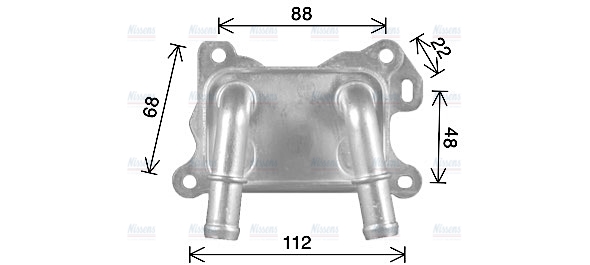 AVA Oil Cooler DA3017