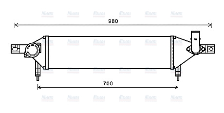 AVA Charge Air Intercooler DN4409