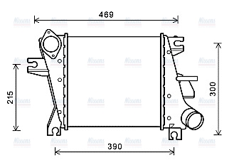 AVA Charge Air Intercooler DN4412