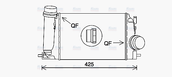 AVA Charge Air Intercooler DN4442