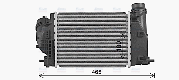 AVA Charge Air Intercooler DN4469