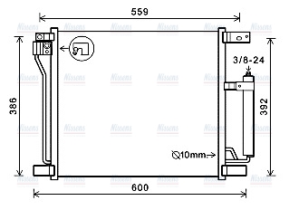 AVA Aircon Condenser DN5401D