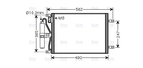 AVA Aircon Condenser DNA5351D