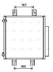 AVA Aircon Condenser DU5076D