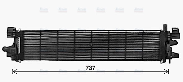 AVA Coolant Radiator FD2663