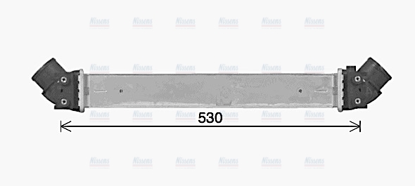 AVA Charge Air Intercooler FD4677
