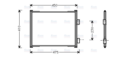 AVA Aircon Condenser FD5262