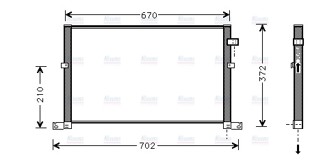 AVA Aircon Condenser FD5334