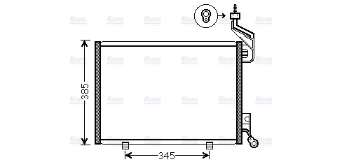 AVA Aircon Condenser FD5444