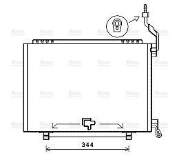 AVA Aircon Condenser FD5610