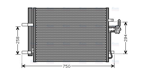 AVA Aircon Condenser FDA5428D