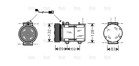 AVA Aircon Compressor FDAK290