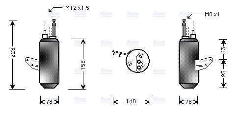 AVA Aircon Receiver dryer FDD297